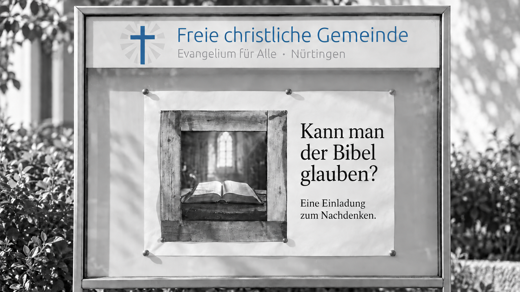 Bild Kann man der Bibel glauben